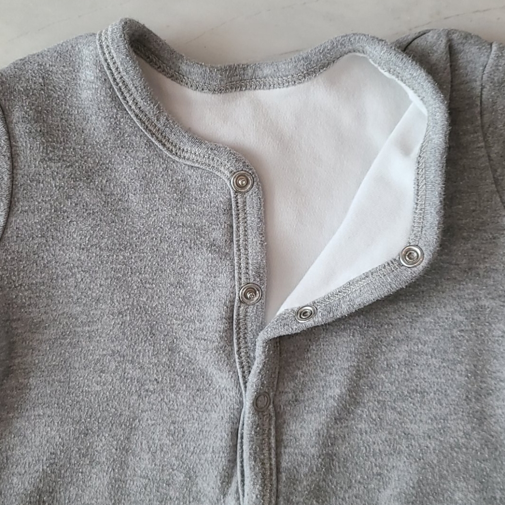 Primary Reversible Snap Cardi - Picture 4 of 5